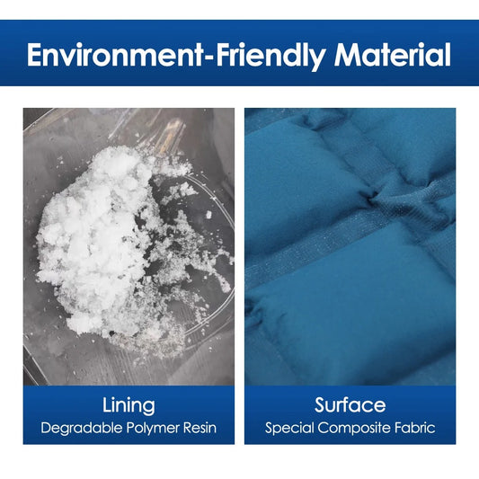 Reusable Big Ice Pack Cold Hot compress Self-Absorbing Water Back Pad